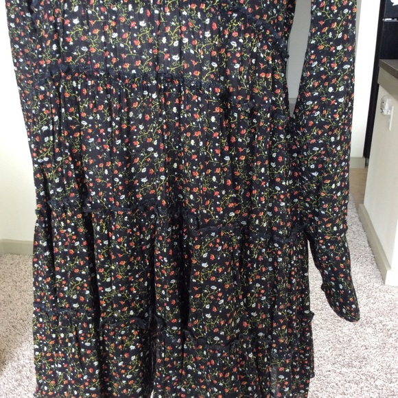 🌻 Ralph Lauren Boohoo Flowered Mini Dress 🌻 - Picture 6 of 7